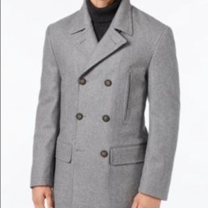 Ralph Lauren Luke Wool-Blend Classic Fit Peacoat